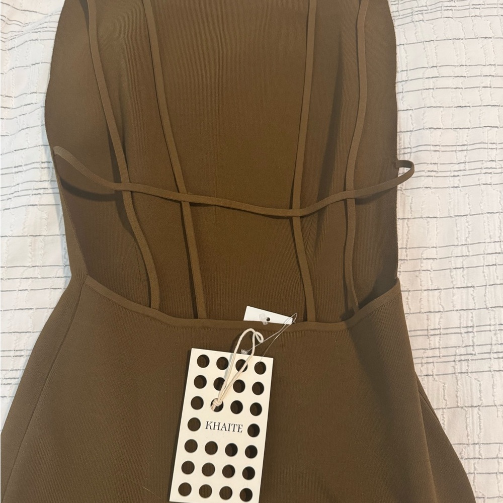 NWT Khaite open back dress - Picture 6 of 8